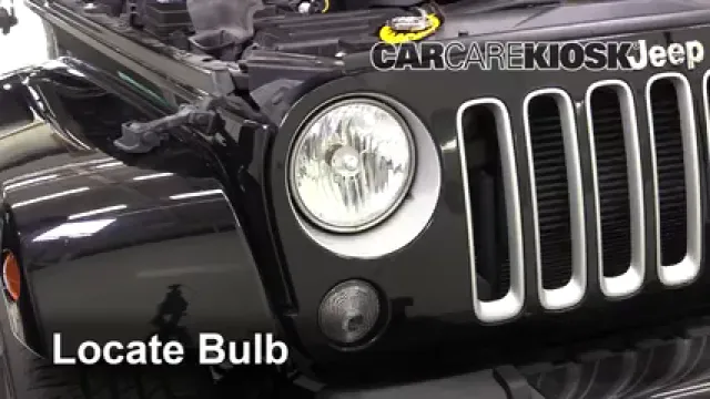 2018 Jeep Wrangler JK Unlimited Sahara 3.6L V6 Luces Luz de giro delantera (reemplazar foco)